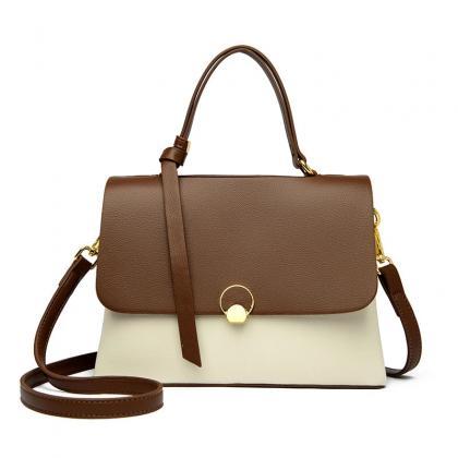 0250~textured leather tote bag with removable shoulder strap main image 0