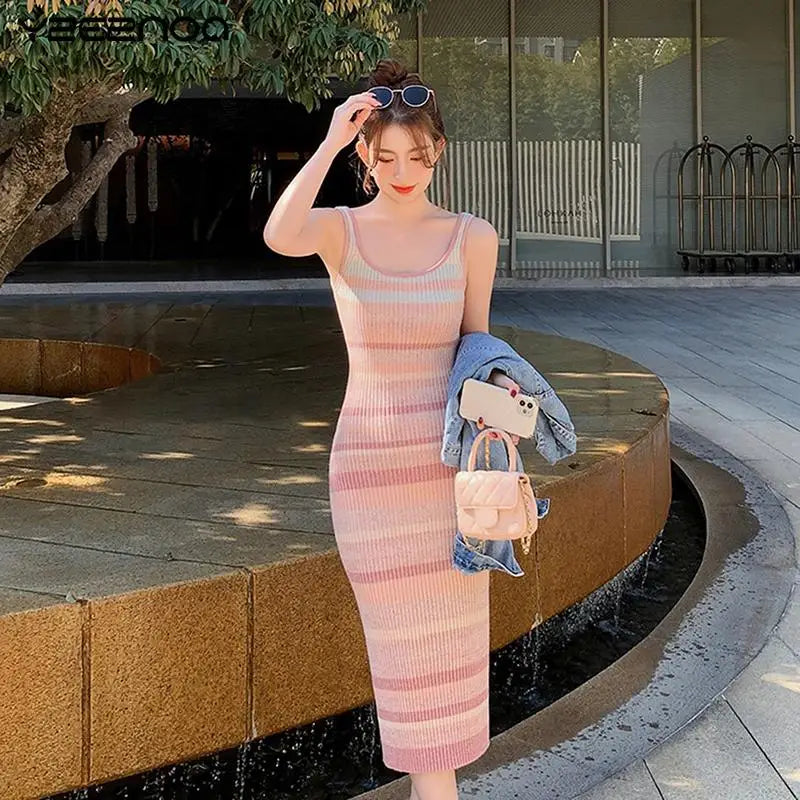 fitted lace wedding dress Real Essentials 3 Pack: Women's Ribbed Knit Sleeveless Crew Neck Tank  Casual Midi Shift Dress with Slit at Amazon Women's Clothing store main image 1