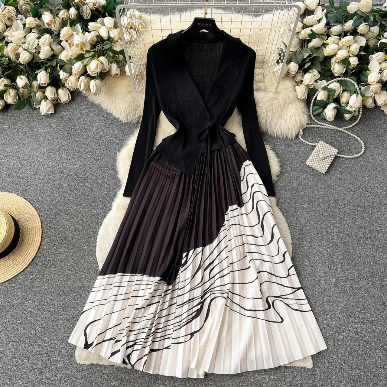 strapless open back dress Two-Toned Taffeta Pleated Gown – John Paul Ataker