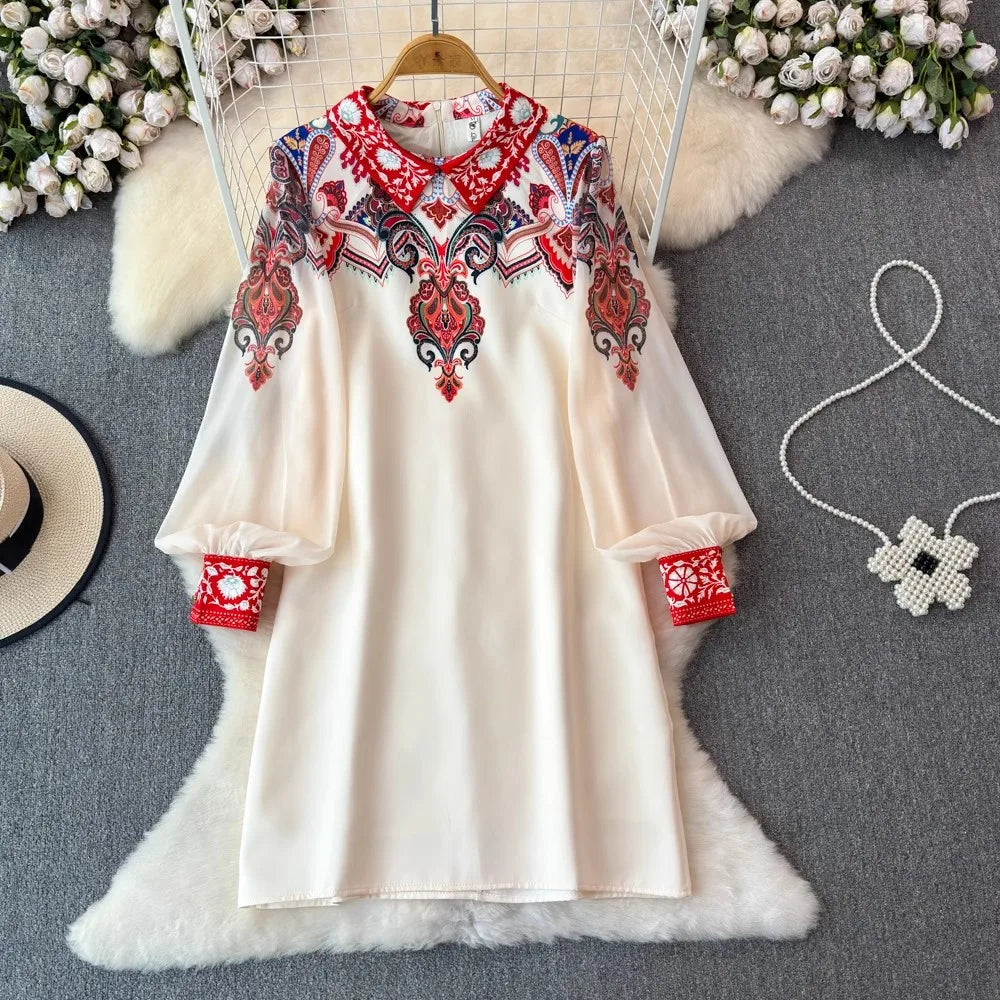 embroidered tunic mini dress Cabana Life Women's Embroidered Tunic Dress, Small main image 0