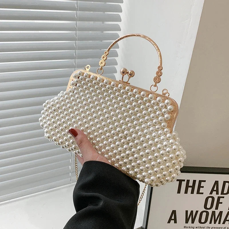 Pearl evening clutch bags online
