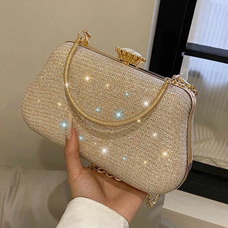 gold dress purse BOW MINI MESH Gold Rhinestone Embellished Women's Shoulder Bag – Betsey  Johnson