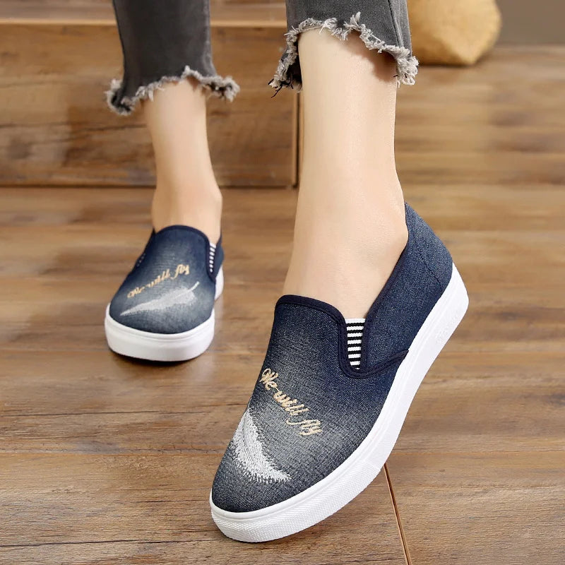 Slip on shoes with jeans on sale