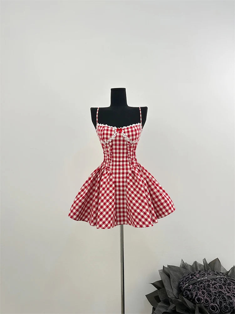 strapless open back dress Red Octopus Skull Pattern Print Pullover Hoodie Dress main image 1