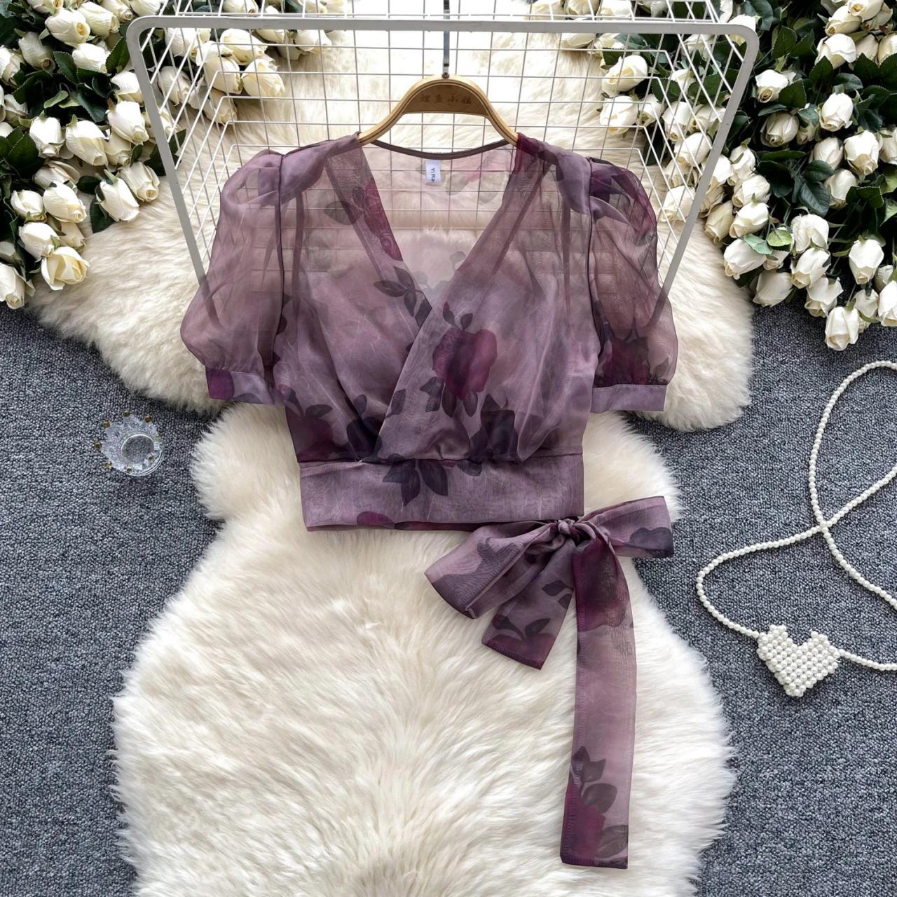 sheer floral wrap dress Wesley Sheer Wrap Dress 2X