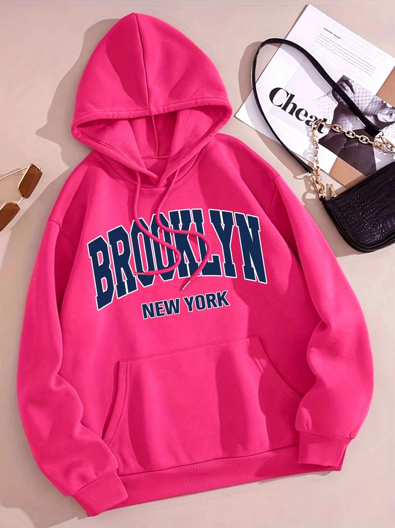 Brooklyn rose hoodie top
