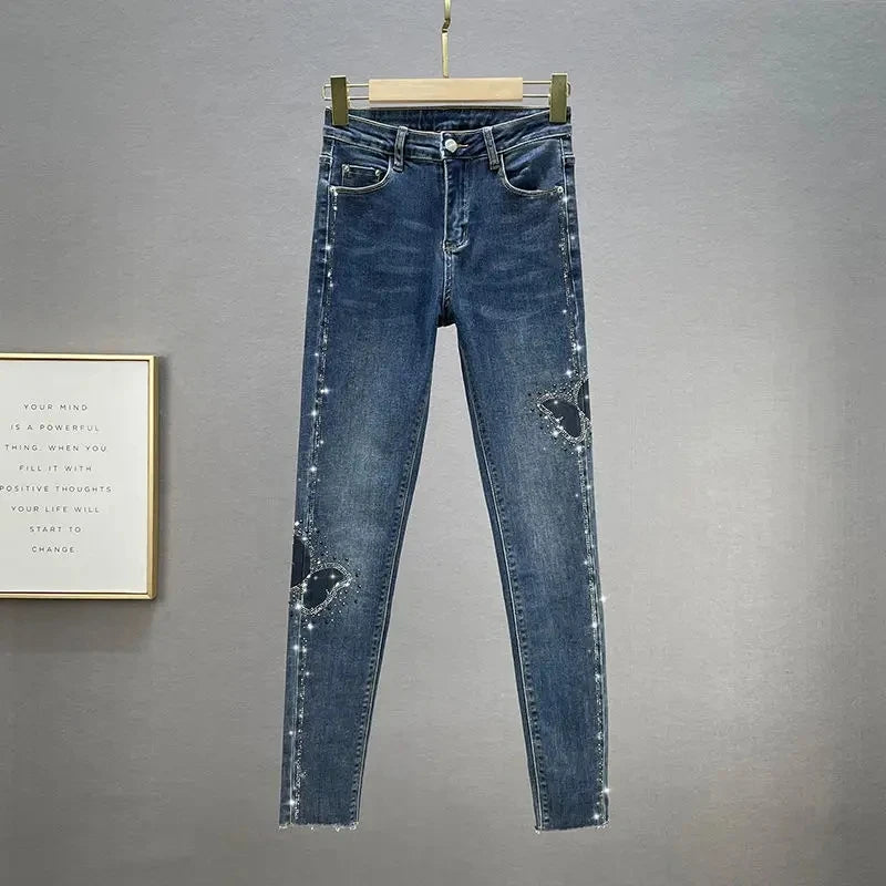 Butterfly Embroidered Trousers main image 1