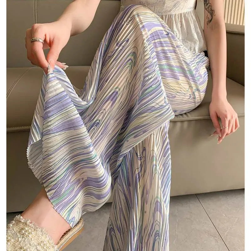 sachin and babi light blue dress Maria Wide Leg Pants Violet Chiffon XL