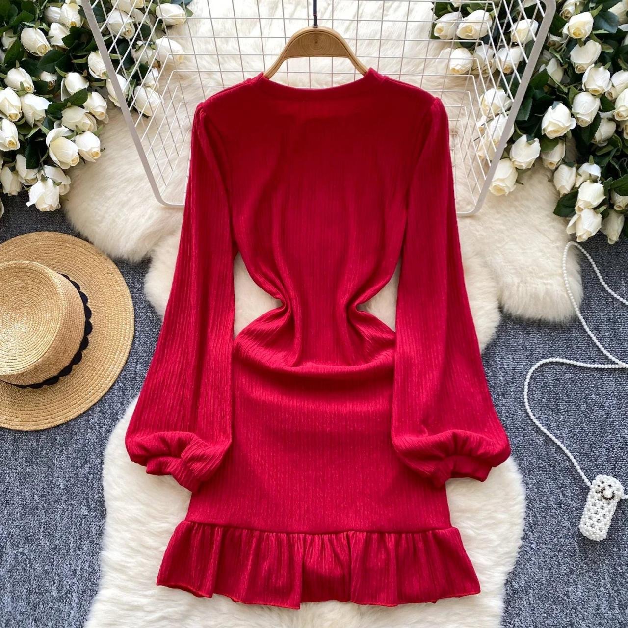 fitted lace wedding dress JOAU Women's Plus Size Long Sleeve Velvet Bodycon Midi Dresses Fashion  Ruched Wrap V Neck Cocktail Party Evening Dress Black at Amazon Women's  Clothing store main image 1