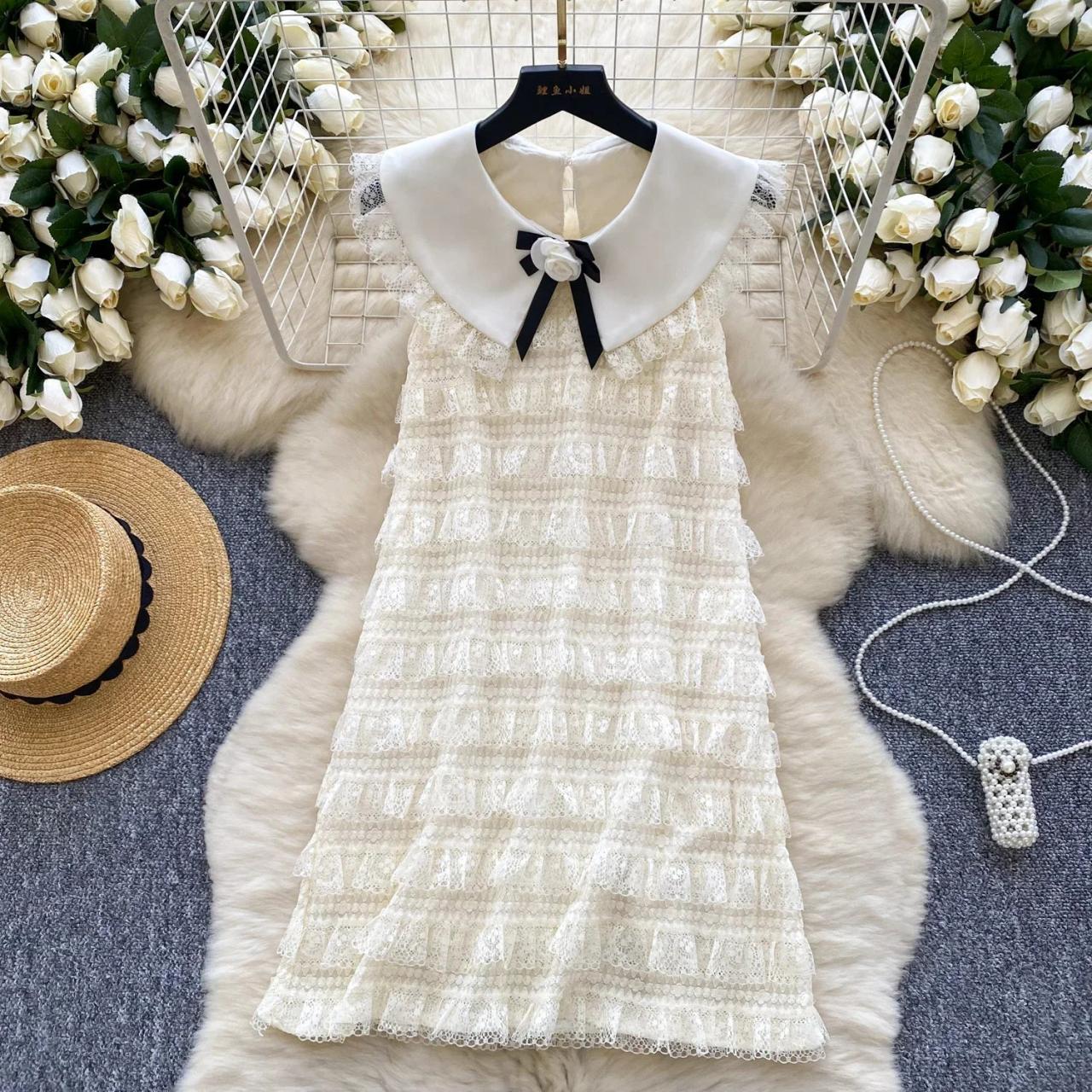 pictures of black lace dresses self-portrait - Black Floral Lace Midi Dress