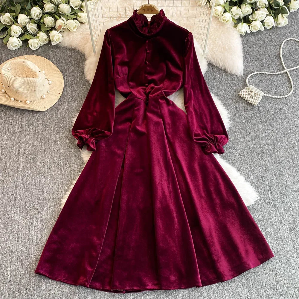chinese dress ladies Darby Long Sleeve Midi Dress main image 0
