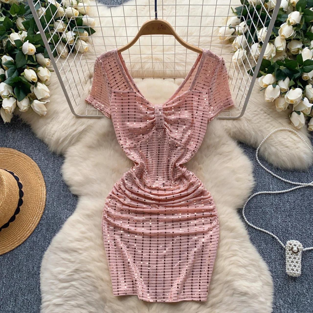 bodycon mini dress short sleeve NEW Zara Black Short Sleeve Mock Neck Stretch Mini T Shirt Bodycon Dre –  Brie main image 1