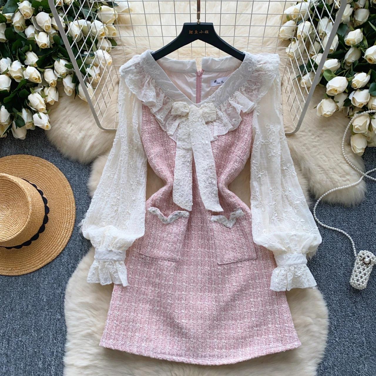 grayson linen dress The Grayson Dress in Primrose Pink 4