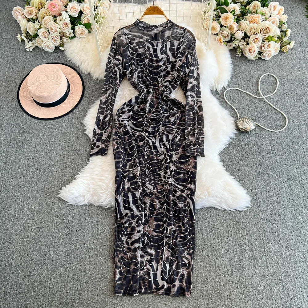 knee length dresses for ladies Dana Ribbed Midi Dress