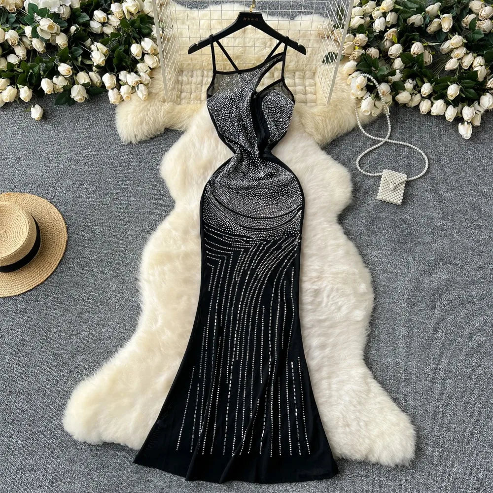 sparkly black evening dress Blue Cinderella Style Ball Gown Wedding Dress SEATTLE – ieie main image 1