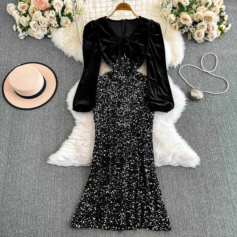 mermaid long sleeve dress 2023 Trumpet Mermaid Long Sleeve Lace Ruffles Wedding Dress US4 / Ivory