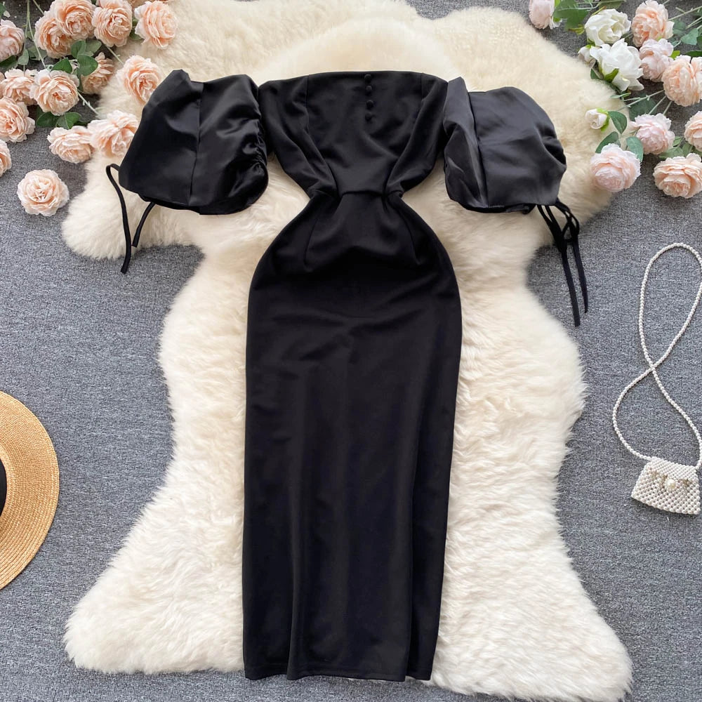 navy blue cocktail dress with sleeves Classy Cocktail Dresses,Dark Navy Cocktail Dress,Unique Cocktail Dress,CD00026, US14 / Pink