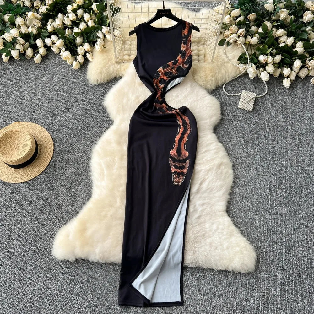 chinese dress ladies Green Dragon Floral/Abstract Boho Maxi Dress Size SM – Pearl's Corner