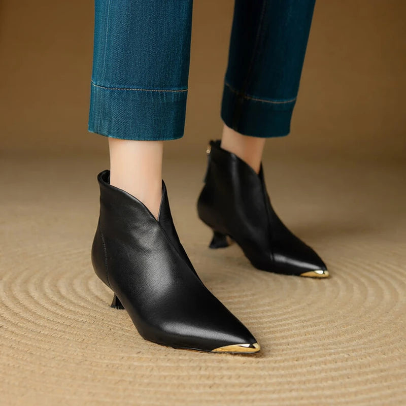 slim fit dress slacks Bryce Boots in Bronze Sequin main image 0