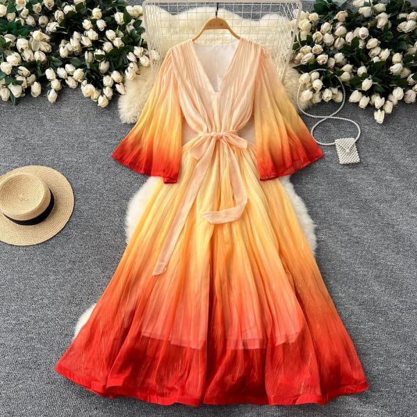ALAIA crepe de chine ペプラム ディテール マキシ ドレス FFORME Moon pleated silk crepe de chine maxi dress | NET-A