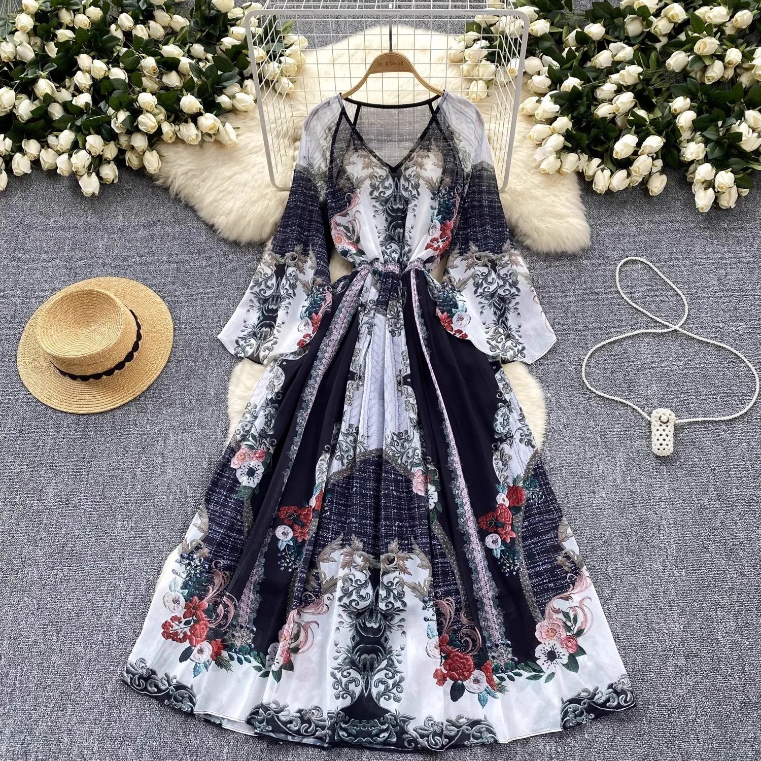 mini spring dresses Forward Dress & Windsor Color:Black White Stripe Adrianna Papell Women's Metallic sequin prom dresses mermaid