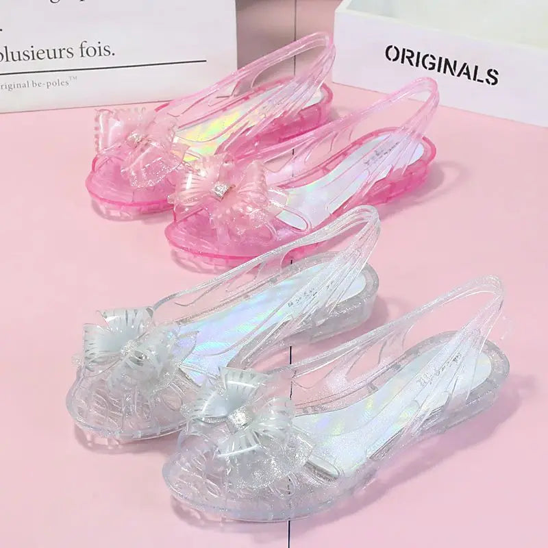 Mayoral Jelly Sandals - Transparent Strawberries main image 1